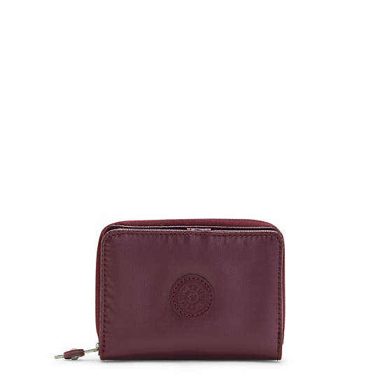 Kipling Money Love Metallic Small Portefeuille Bordeaux | België 1417AH